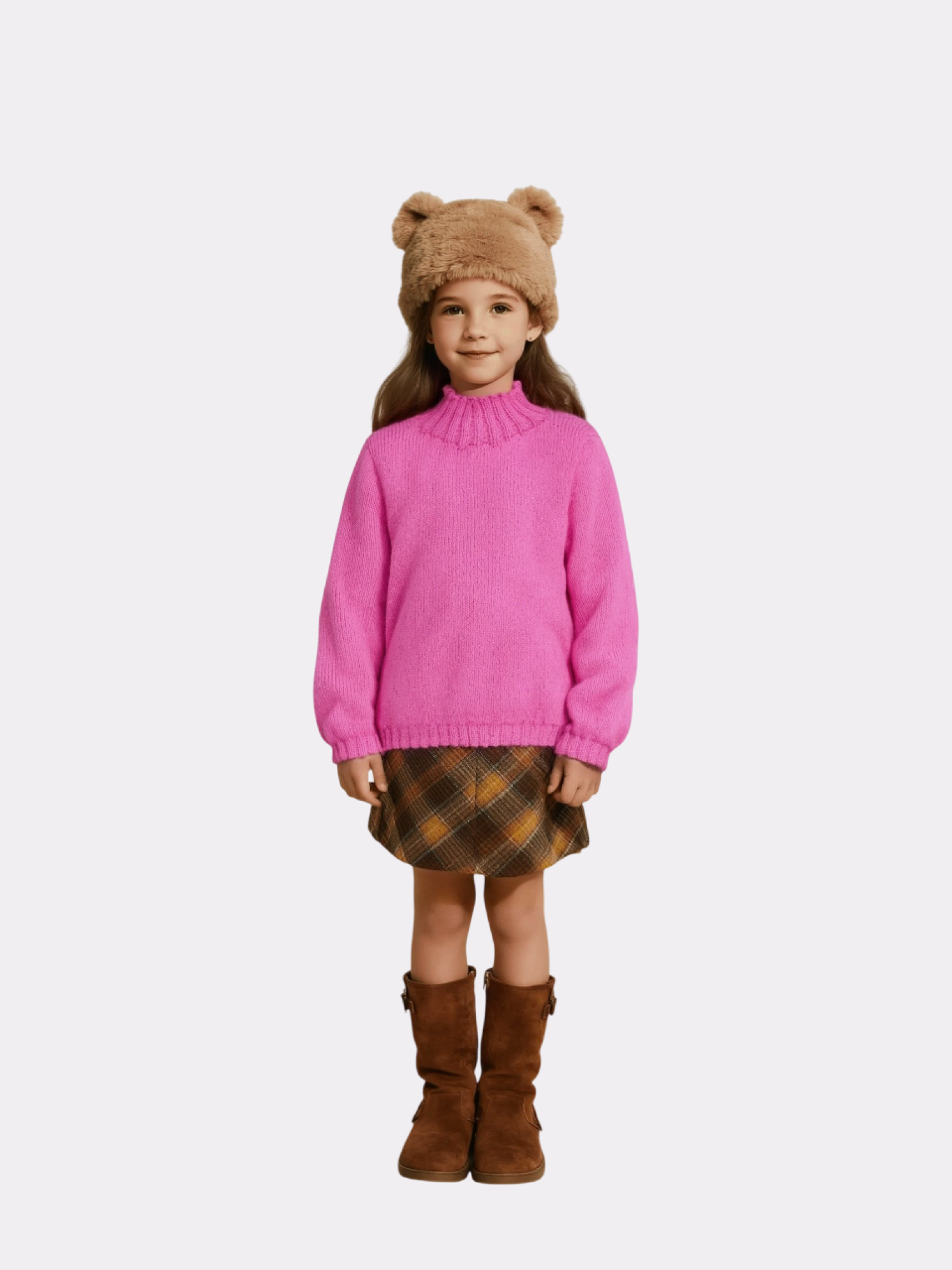 Unisex alpaca children sweater