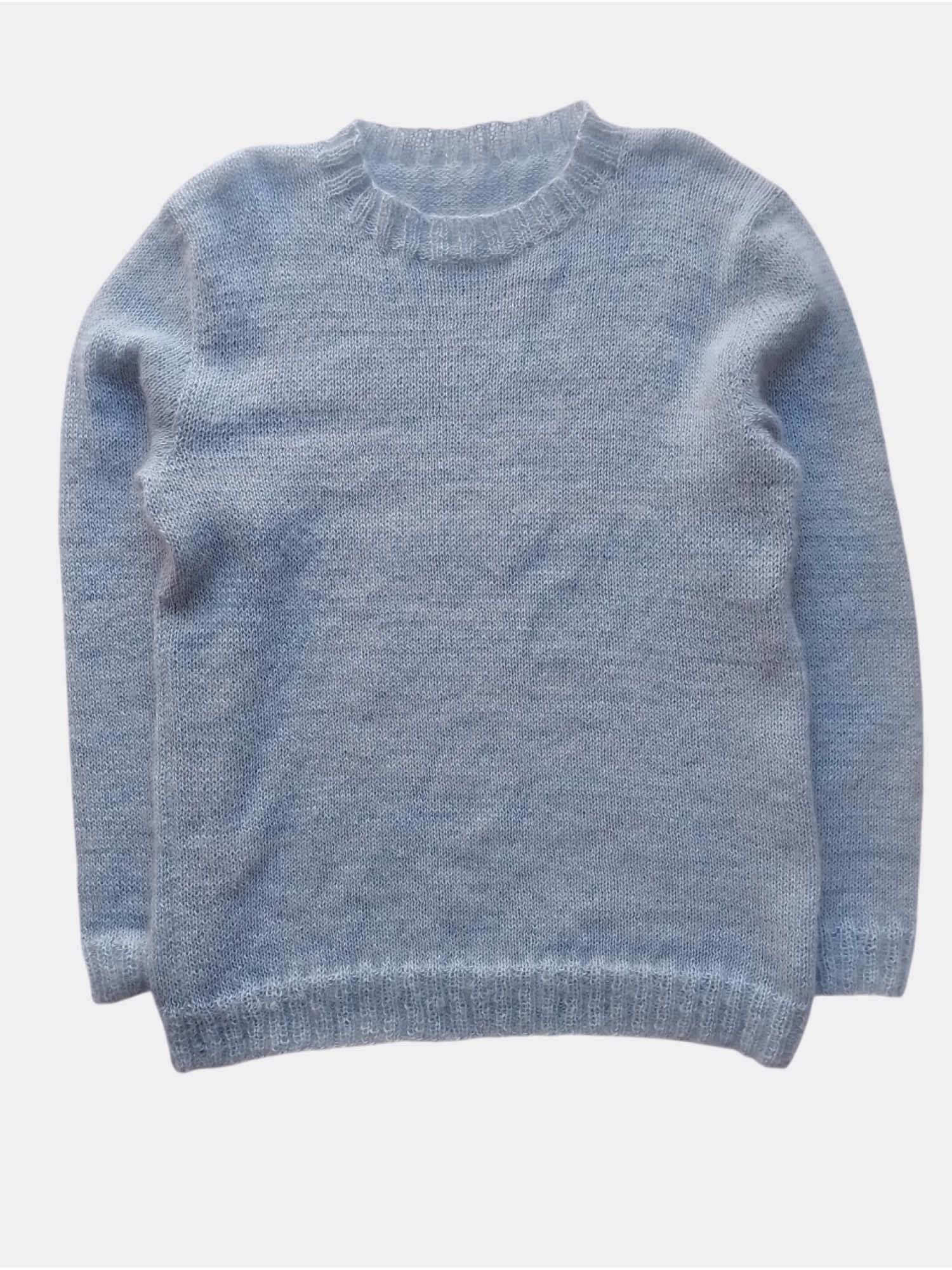 Knit mohair sweater (long)