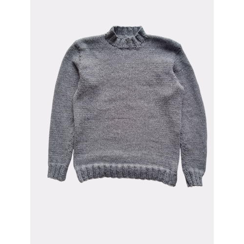 Χονδρό πουλόβερ από μαλλί μερινός