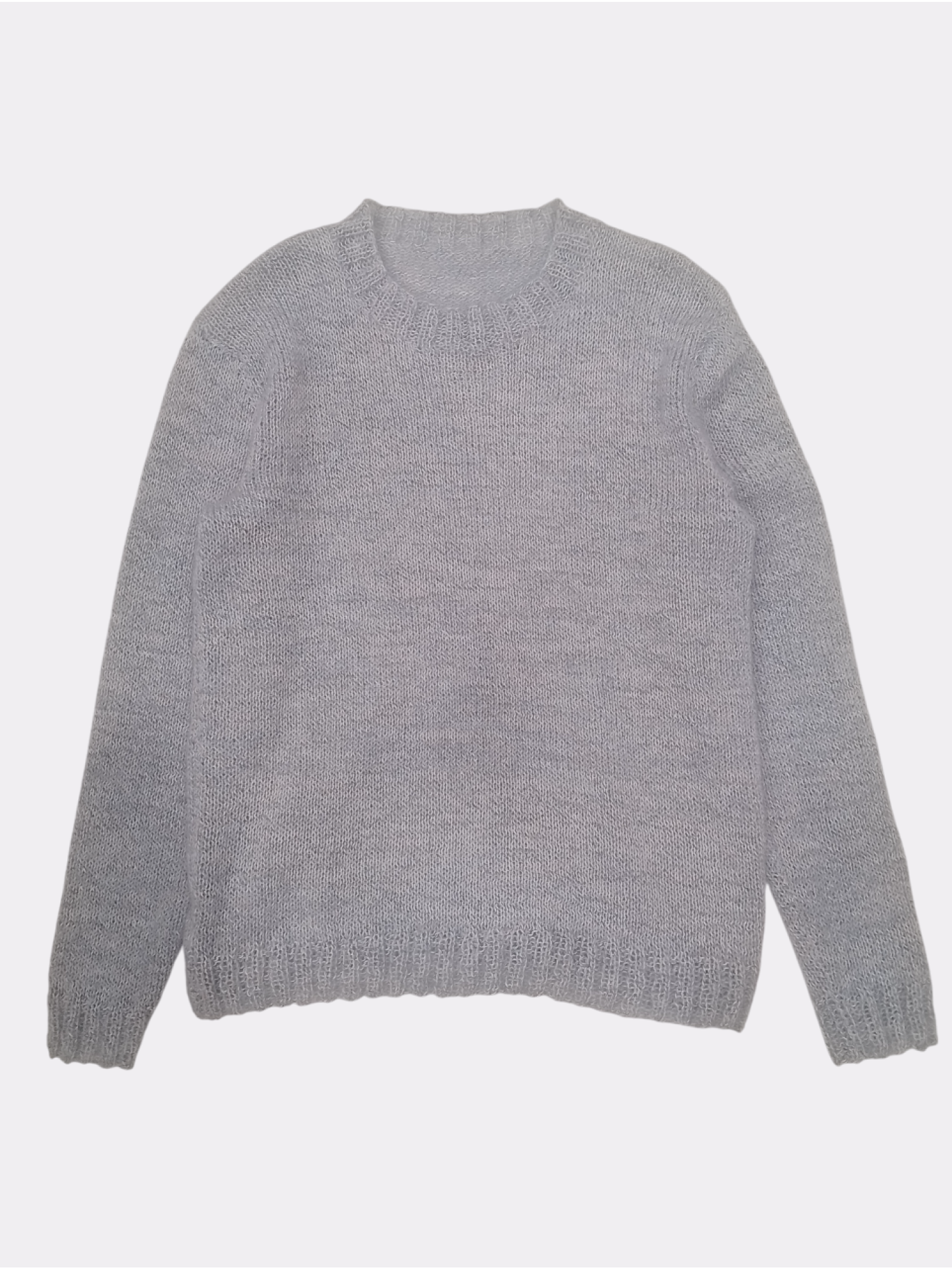 Knit mohair sweater (short)