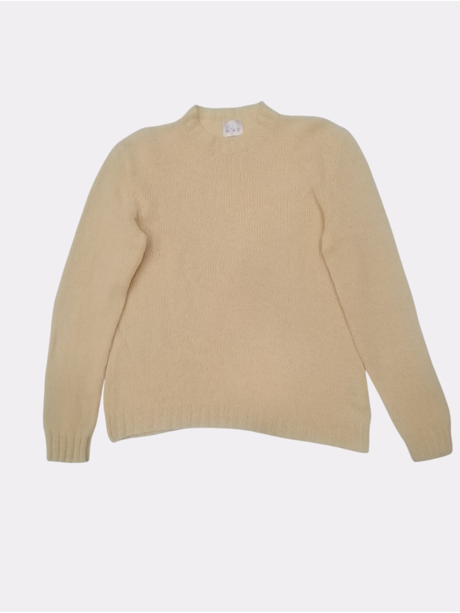 Knit merino cashmere sweater