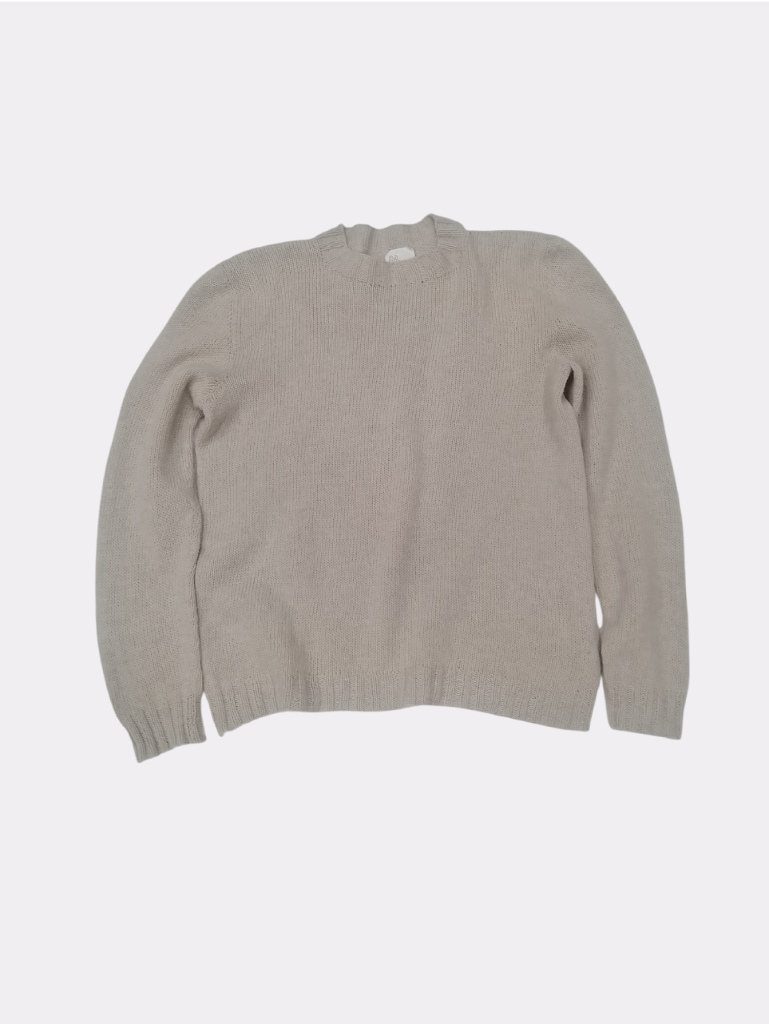 Knit merino cashmere sweater
