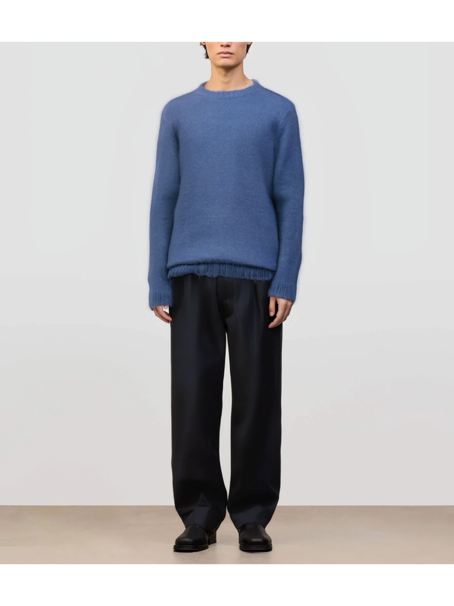 Knit mohair sweater (long)