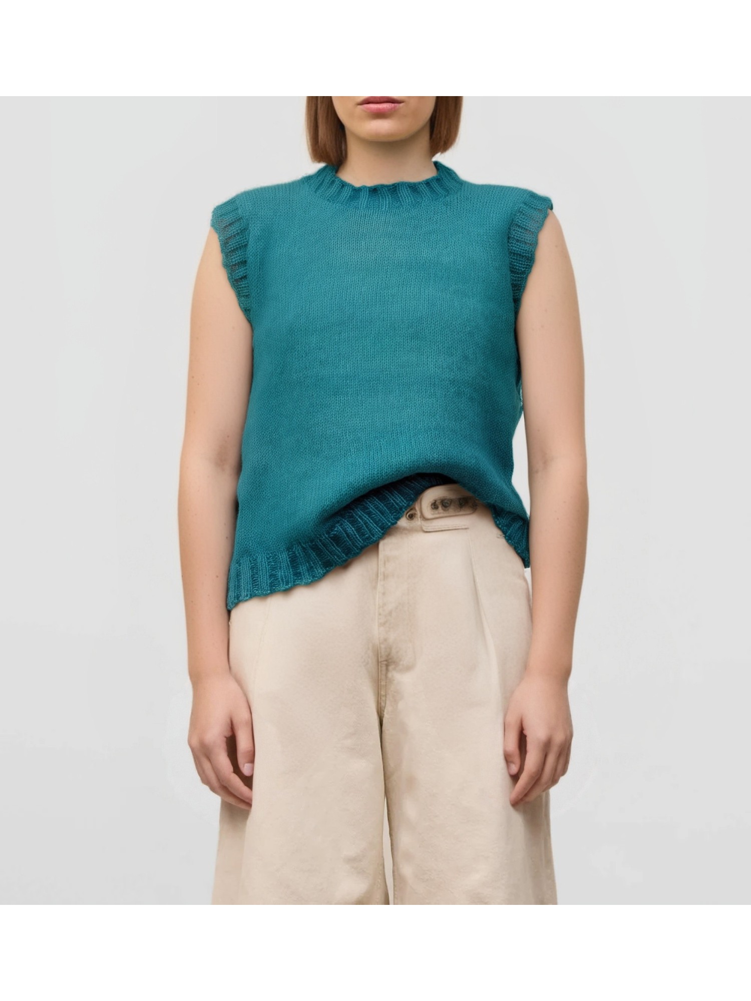 Knit Mohair vest