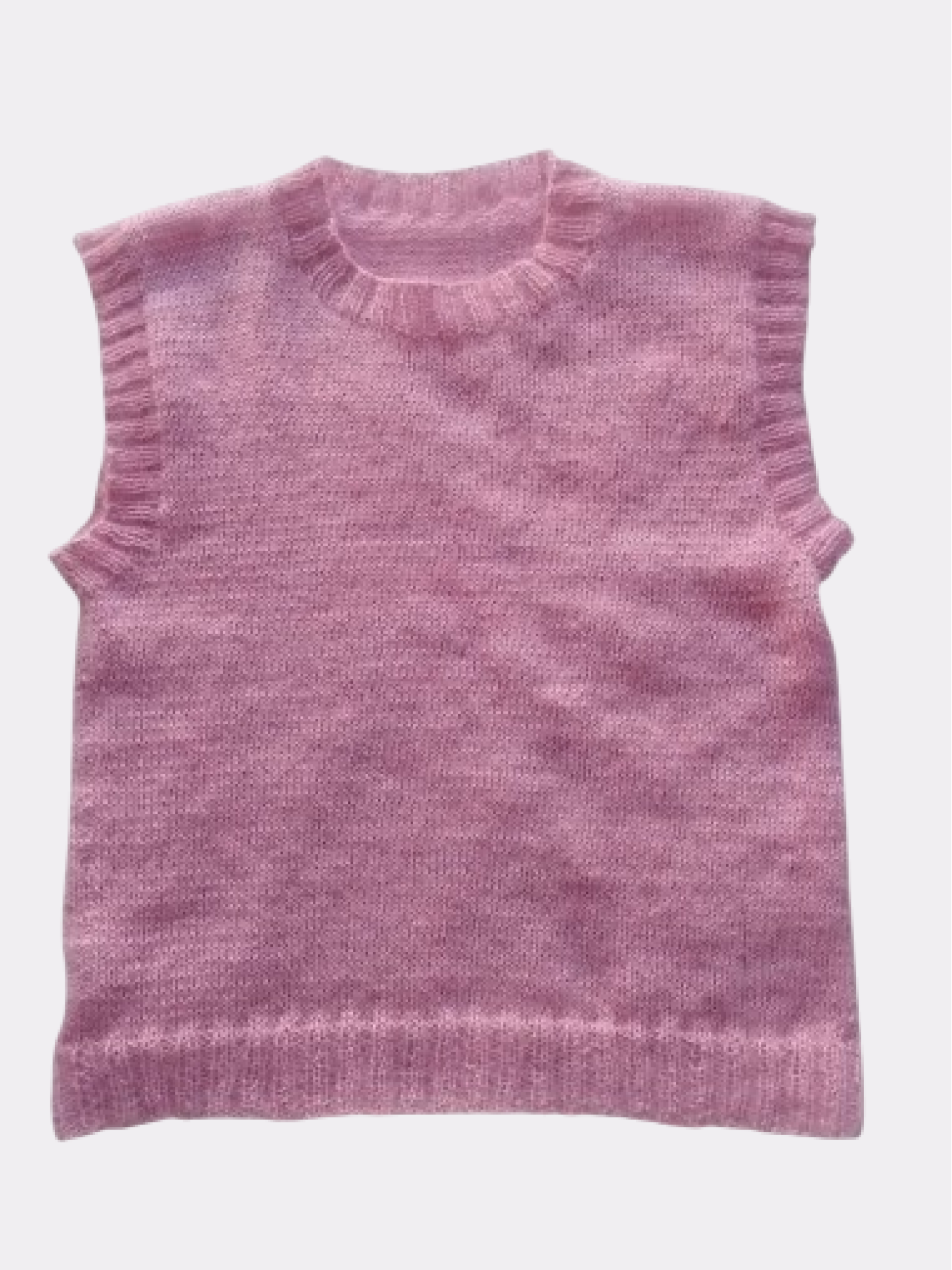 Knit Mohair vest